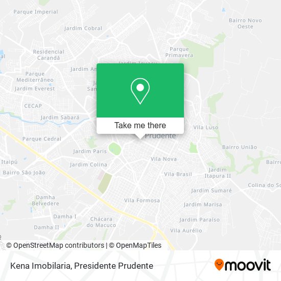 Kena Imobilaria map