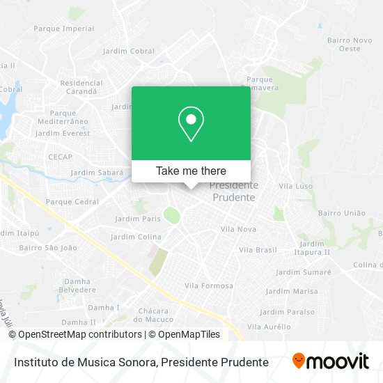 Instituto de Musica Sonora map