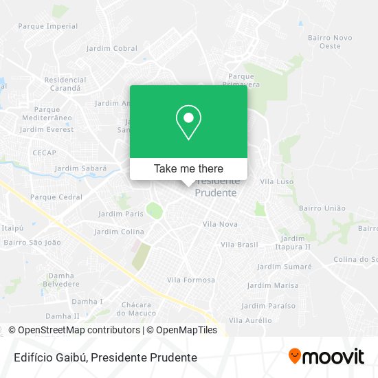 Edifício Gaibú map