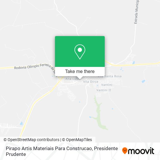 Pirapo Artis Materiais Para Construcao map