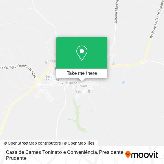 Casa de Carnes Toninato e Conveniência map