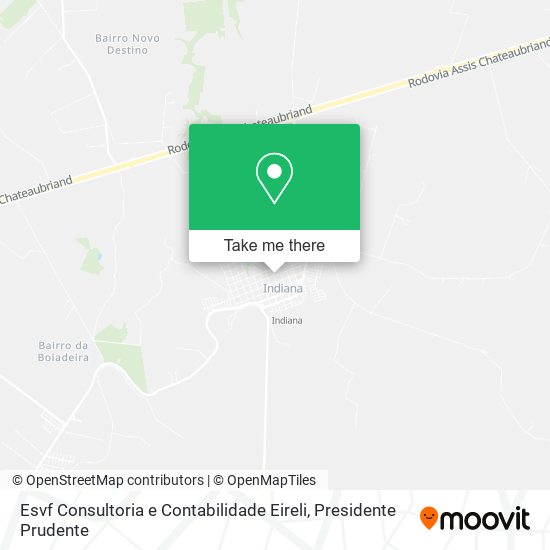 Esvf Consultoria e Contabilidade Eireli map
