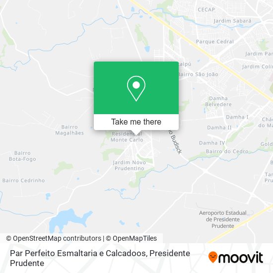 Par Perfeito Esmaltaria e Calcadoos map