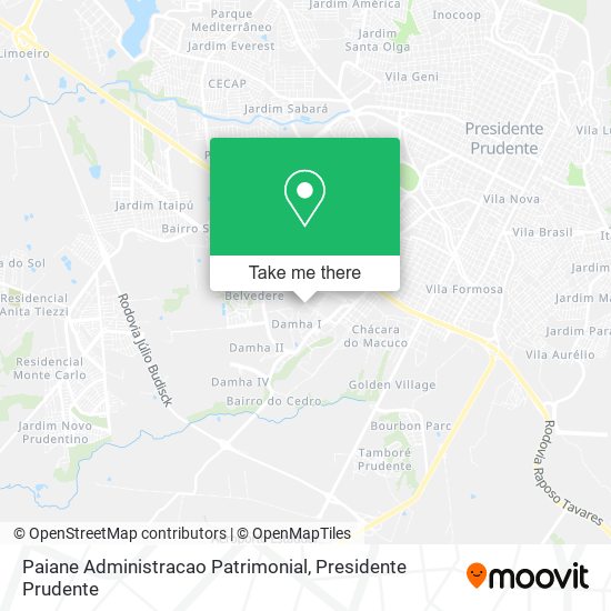 Paiane Administracao Patrimonial map