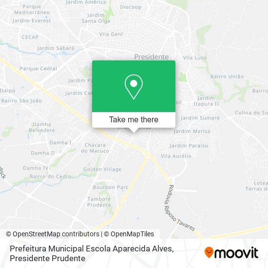 Prefeitura Municipal Escola Aparecida Alves map