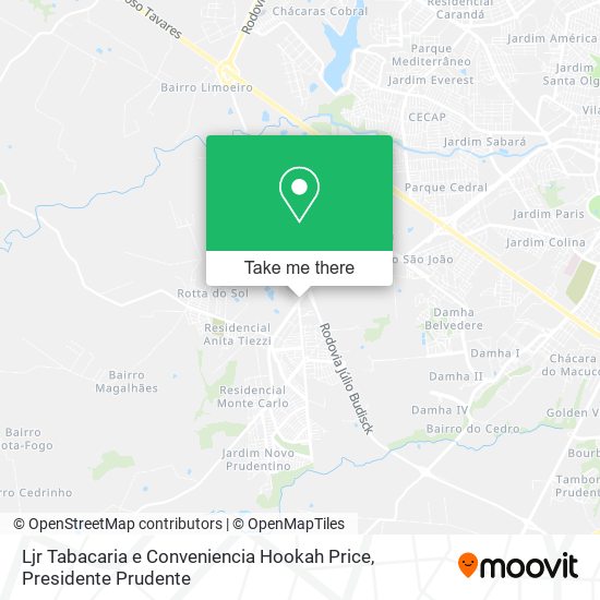 Ljr Tabacaria e Conveniencia Hookah Price map