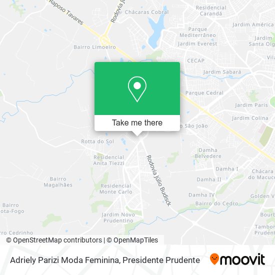 Adriely Parizi Moda Feminina map