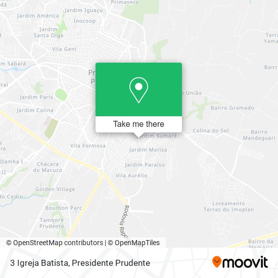 3 Igreja Batista map