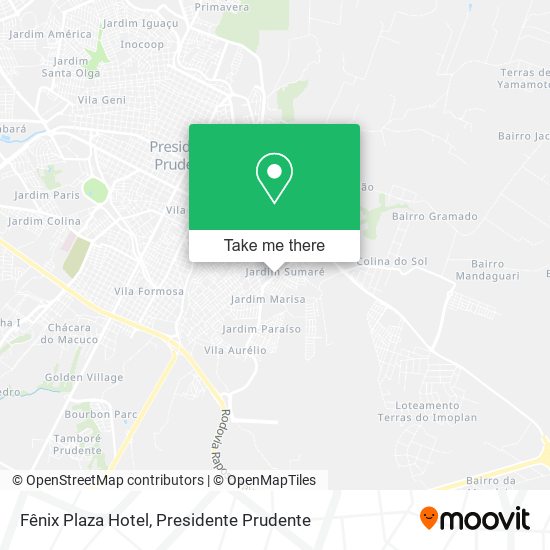 Fênix Plaza Hotel map