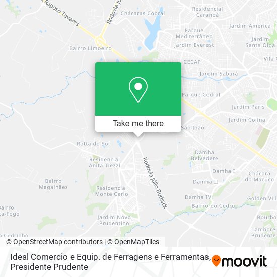 Ideal Comercio e Equip. de Ferragens e Ferramentas map