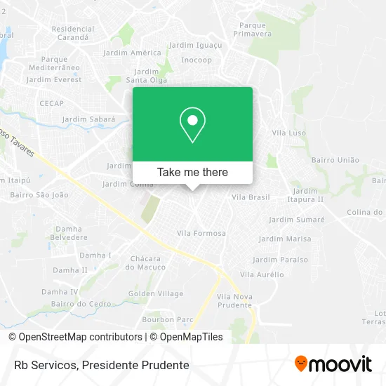 Rb Servicos map