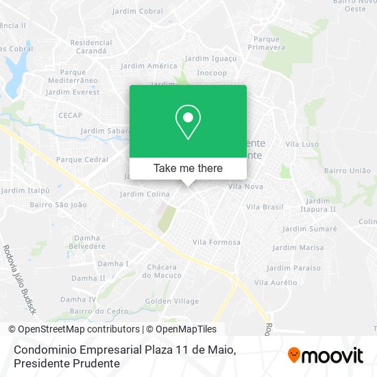 Condominio Empresarial Plaza 11 de Maio map