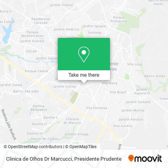 Clinica de Olhos Dr Marcucci map