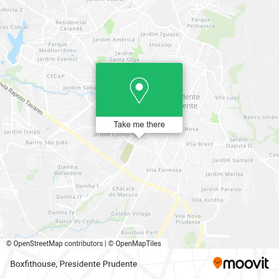 Boxfithouse map