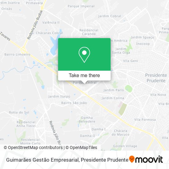 Guimarães Gestão Empresarial map