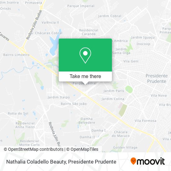 Nathalia Coladello Beauty map