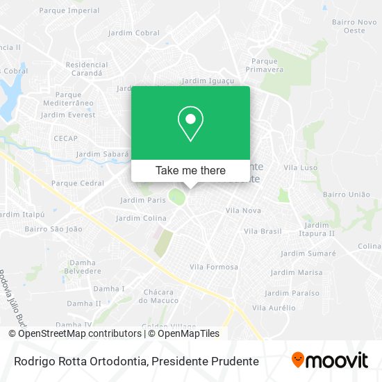 Rodrigo Rotta Ortodontia map