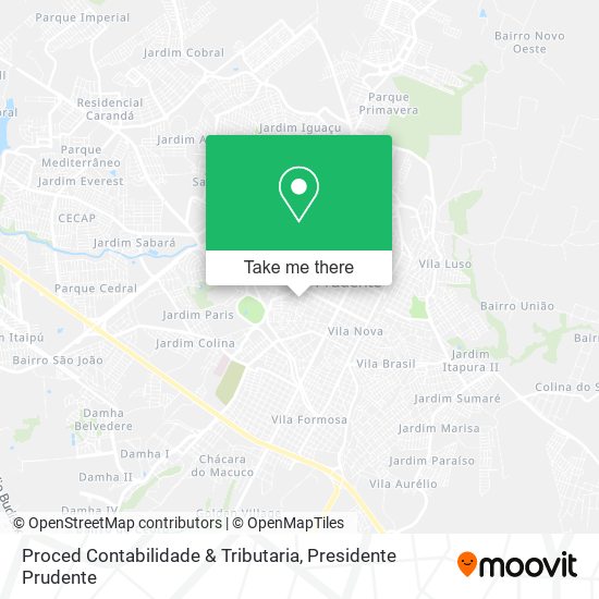 Proced Contabilidade & Tributaria map