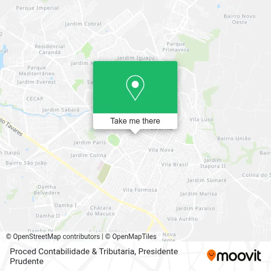 Proced Contabilidade & Tributaria map