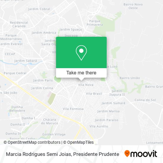 Marcia Rodrigues Semi Joias map