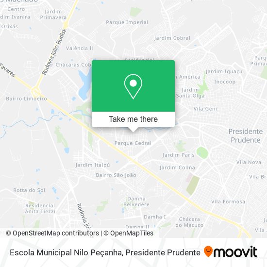 Escola Municipal Nilo Peçanha map