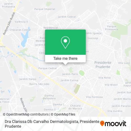 Dra Clarissa Db Carvalho Dermatologista map