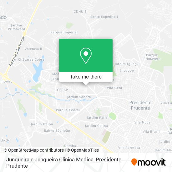 Junqueira e Junqueira Clinica Medica map