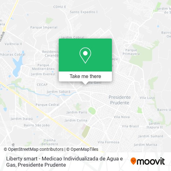 Liberty smart - Medicao Individualizada de Agua e Gas map