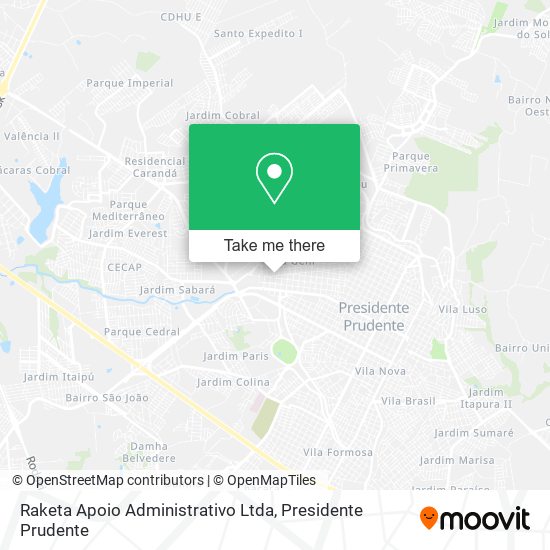 Raketa Apoio Administrativo Ltda map