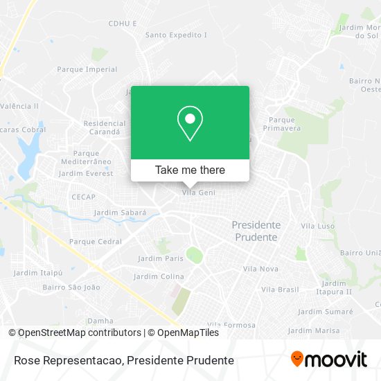 Rose Representacao map