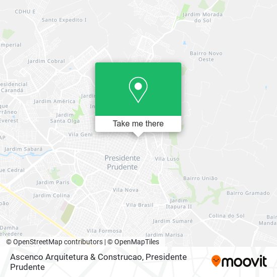 Ascenco Arquitetura & Construcao map