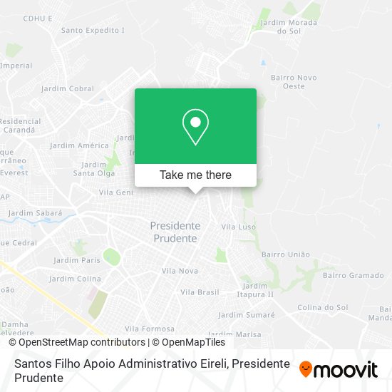 Santos Filho Apoio Administrativo Eireli map