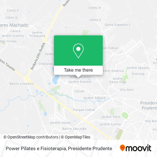 Power Pilates e Fisioterapia map