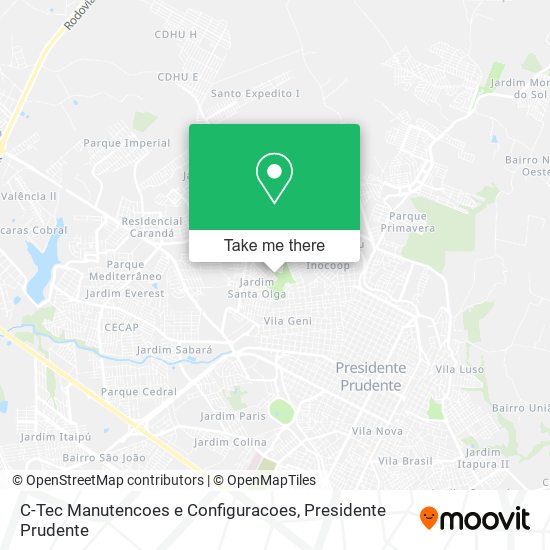 C-Tec Manutencoes e Configuracoes map