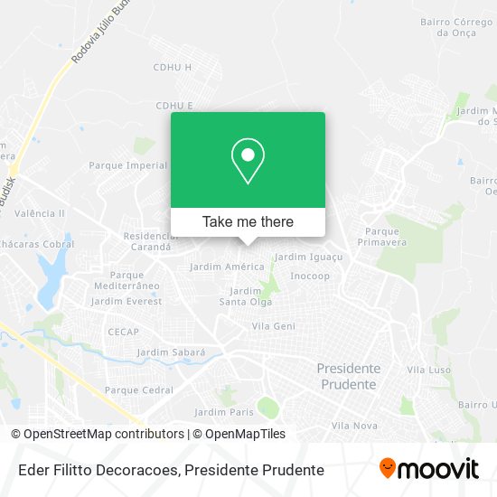 Eder Filitto Decoracoes map
