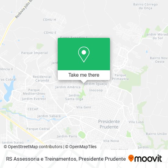 RS Assessoria e Treinamentos map