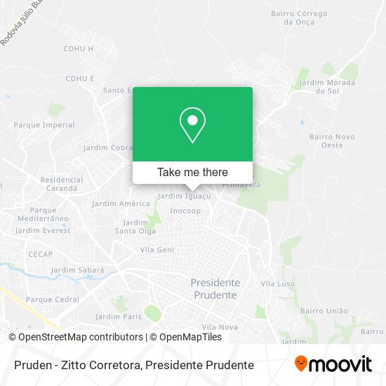 Pruden - Zitto Corretora map