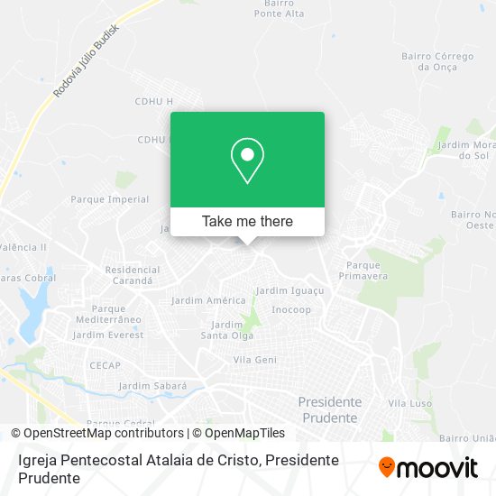Igreja Pentecostal Atalaia de Cristo map