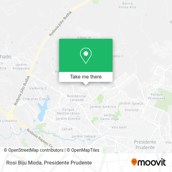 Rosi Biju Moda map