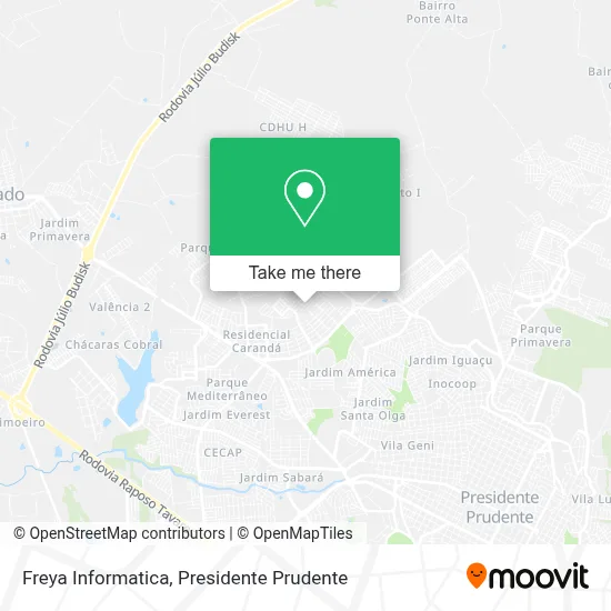 Freya Informatica map
