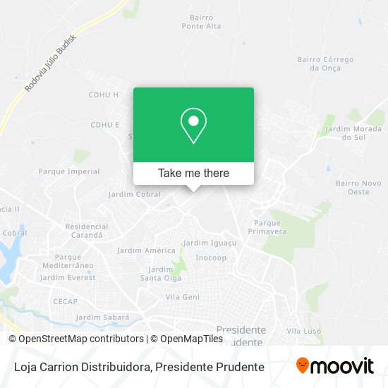 Loja Carrion Distribuidora map