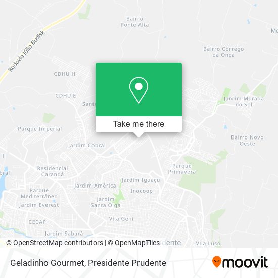Geladinho Gourmet map