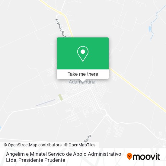 Angelim e Minatel Servico de Apoio Administrativo Ltda map