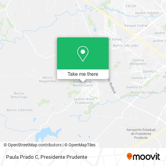 Paula Prado C map