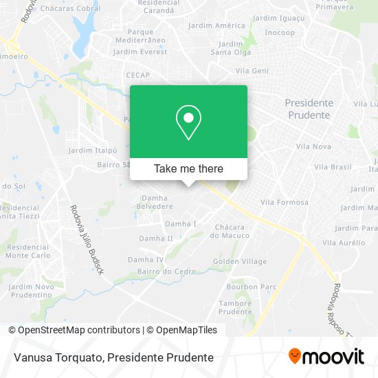 Vanusa Torquato map