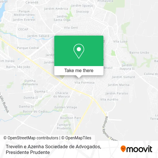 Trevelin e Azenha Sociedade de Advogados map