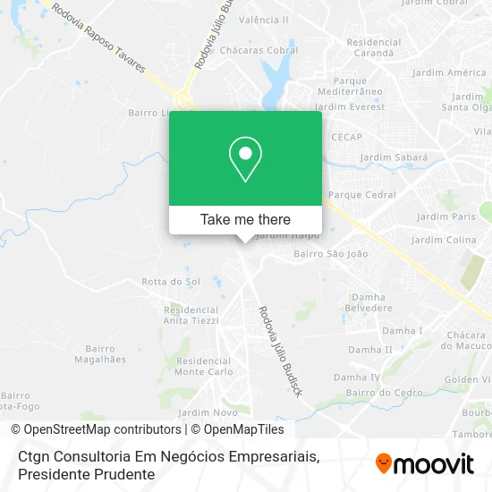 Ctgn Consultoria Em Negócios Empresariais map