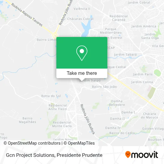 Gcn Project Solutions map