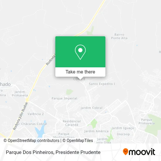 Parque Dos Pinheiros map
