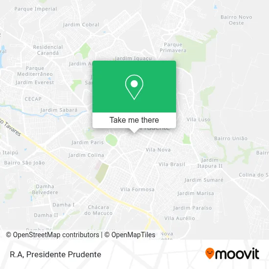 R.A map